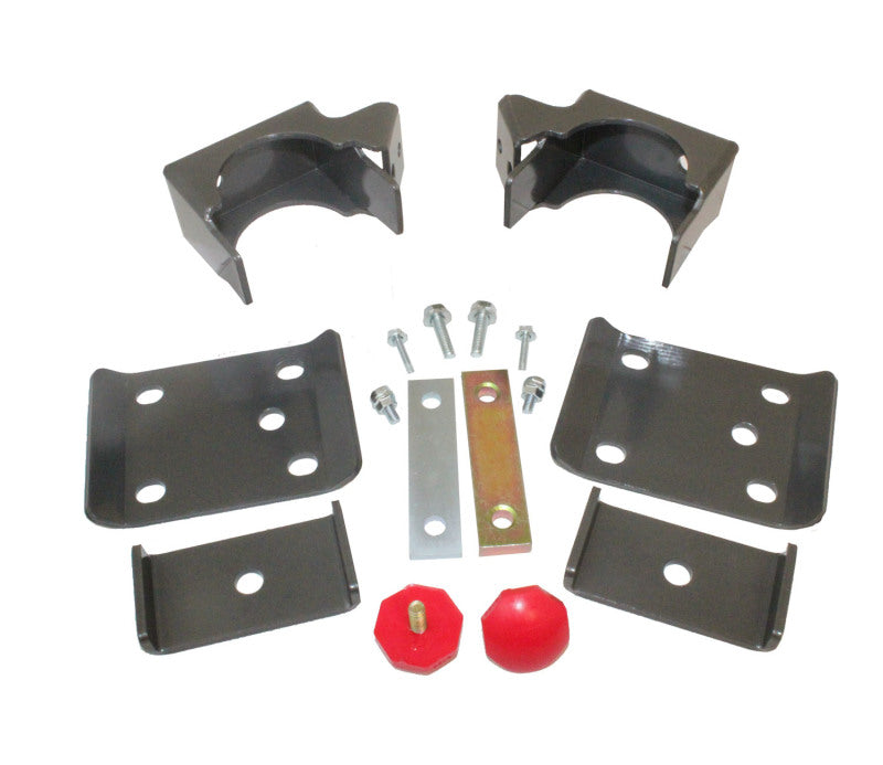 MaxTrac 07-15 GM C/K1500 2WD/4WD 7.5in Rear Lowering Flip Kit Leaf Springs & Accessories Maxtrac