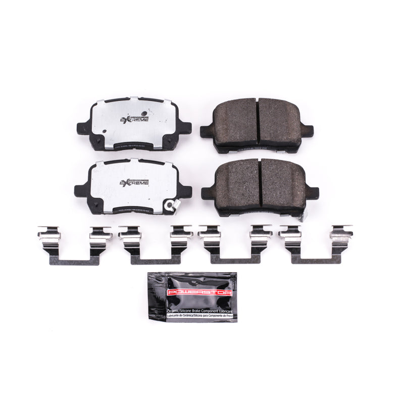 Power Stop 05-06 Chevrolet Cobalt Front Z26 Extreme Street Brake Pads w/Hardware Brake Pads - Performance PowerStop