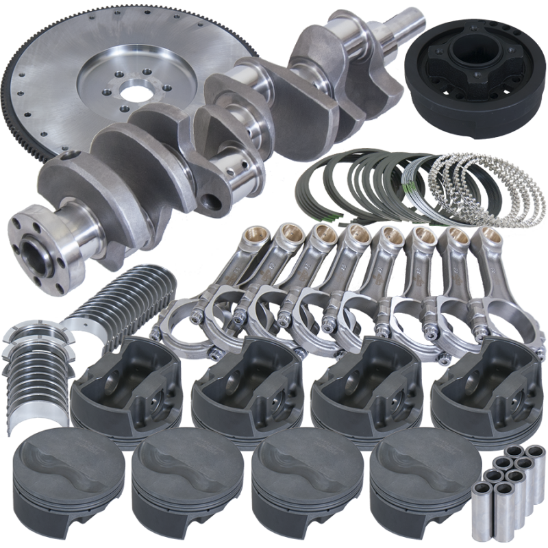 Eagle Ford 302 3.400in Crank 5.400in I-Beam Rods 4.040in Pistons 157 Tooth FW Balanced Assembly Rotating Assemblies Eagle