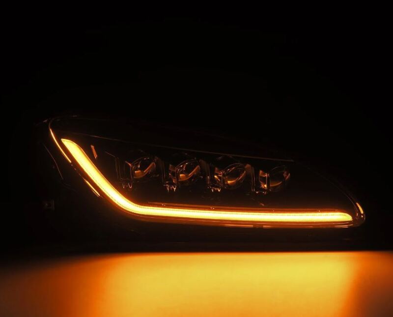 AlphaRex 99-09 Honda S2000 NOVA-Series Projector LED Headlights - Alpha-Black Headlights AlphaRex