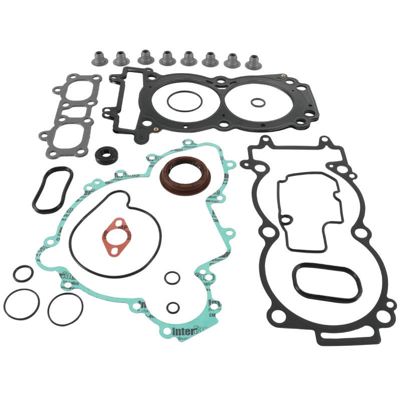 QuadBoss 18-19 Polaris RZR XP 4 Turbo Complete Gasket Set w/ Oil Seal Gasket Kits QuadBoss