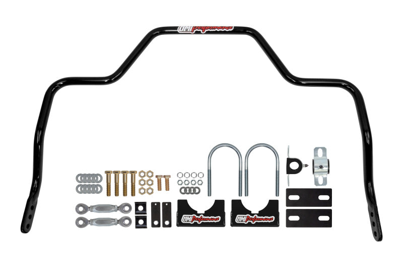 UMI Performance 15-24 Ford F-150 1in Solid Rear Sway Bar - Black Sway Bars UMI Performance