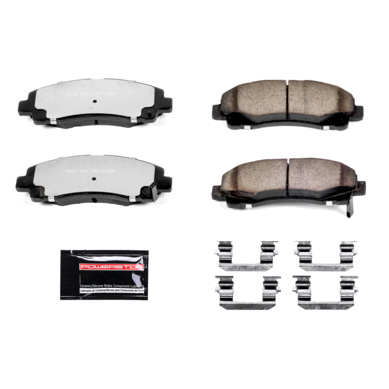 Power Stop 09-14 Acura TL Front Z36 Truck & Tow Brake Pads w/Hardware Brake Pads - Performance PowerStop