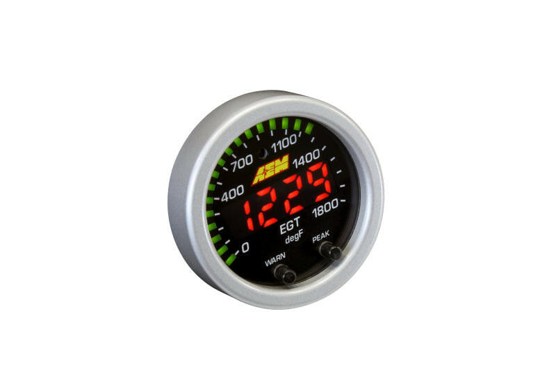 AEM X-Series EGT 0-1800F Gauge Gauges AEM