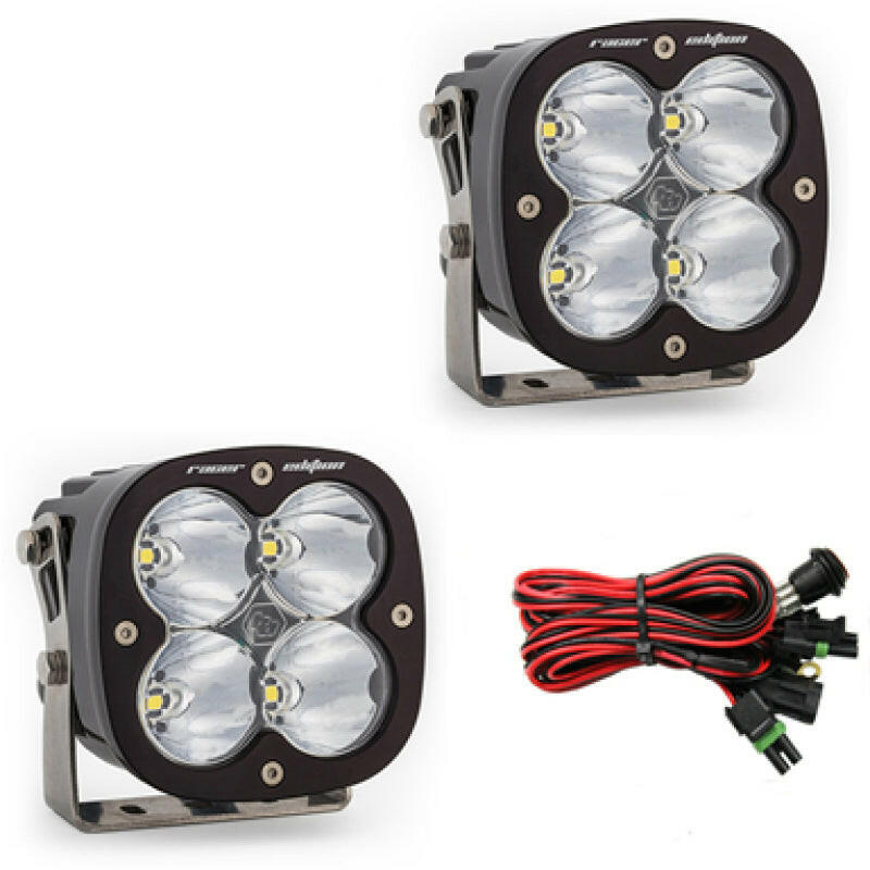 Baja Designs XL Racer Edition High Speed Spot Pair LED Light Pods - Clear Light Bars & Cubes Baja Designs