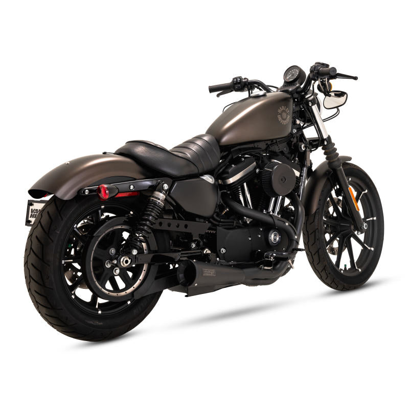Vance & Hines 14-22 Sportsters Stainless 2-1 Upsweep Exhaust - Black Powersports Exhausts Vance and Hines