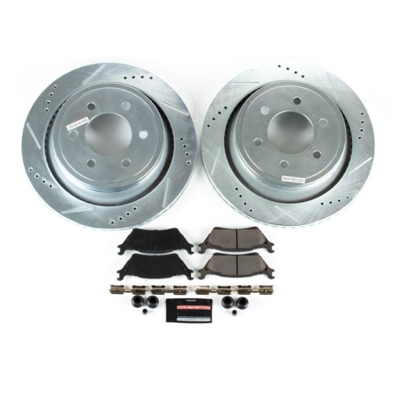 Power Stop 12-18 Ford F-150 Rear Z23 Evolution Sport Brake Kit Brake Kits - Performance D&S PowerStop