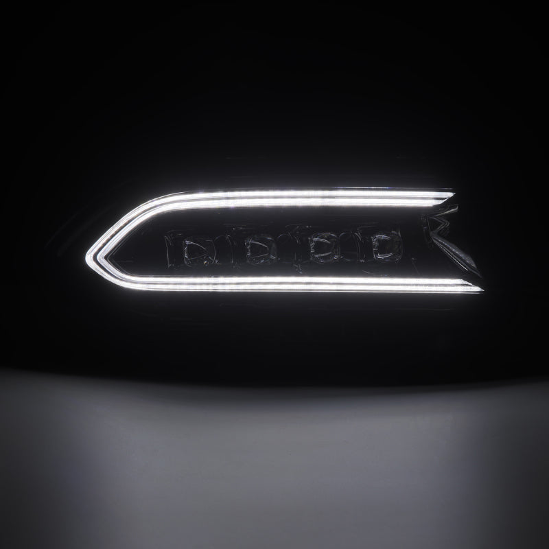 AlphaRex 15-23 Dodge Charger NOVA-Series LED Proj Headlights Blk w/Activtn Light & Seq.Sig / SB DRL Headlights AlphaRex