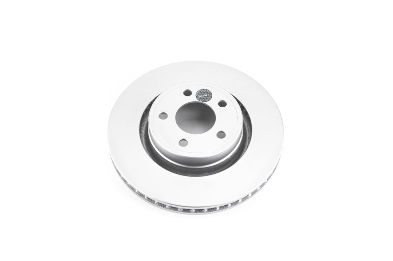 Power Stop 15-18 Ford Mustang Front Evolution Geomet Coated Rotor Brake Rotors - OE - Cryo PowerStop