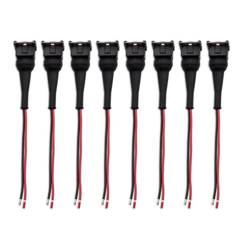BLOX Racing Injector Pigtail Ev1 Female - Set Of 8 Fuel Injector Connectors BLOX Racing