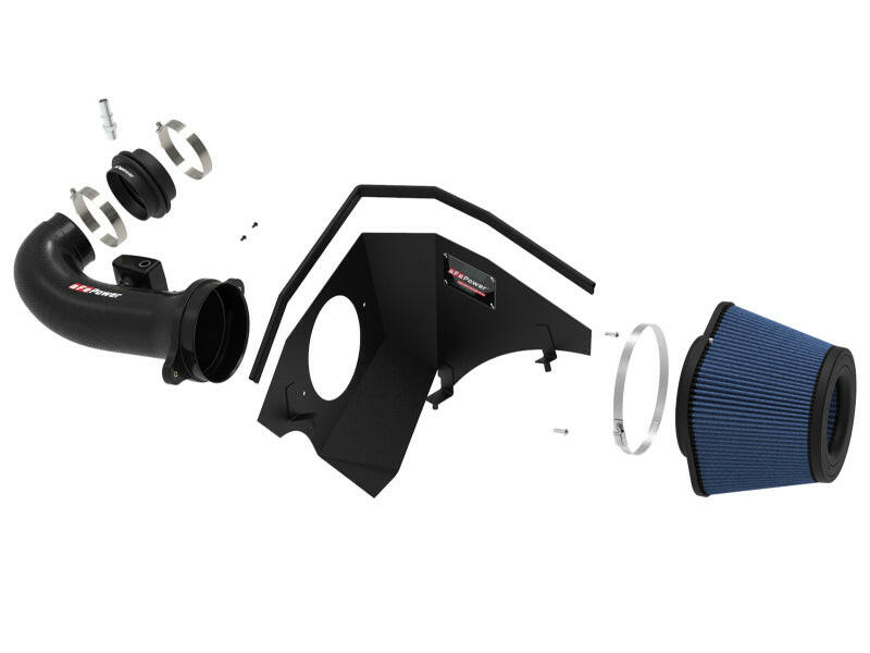 aFe Track Series Carbon Fiber Pro 5R AIS - 16-19 Chevrolet Camaro SS V8-6.2L Cold Air Intakes aFe