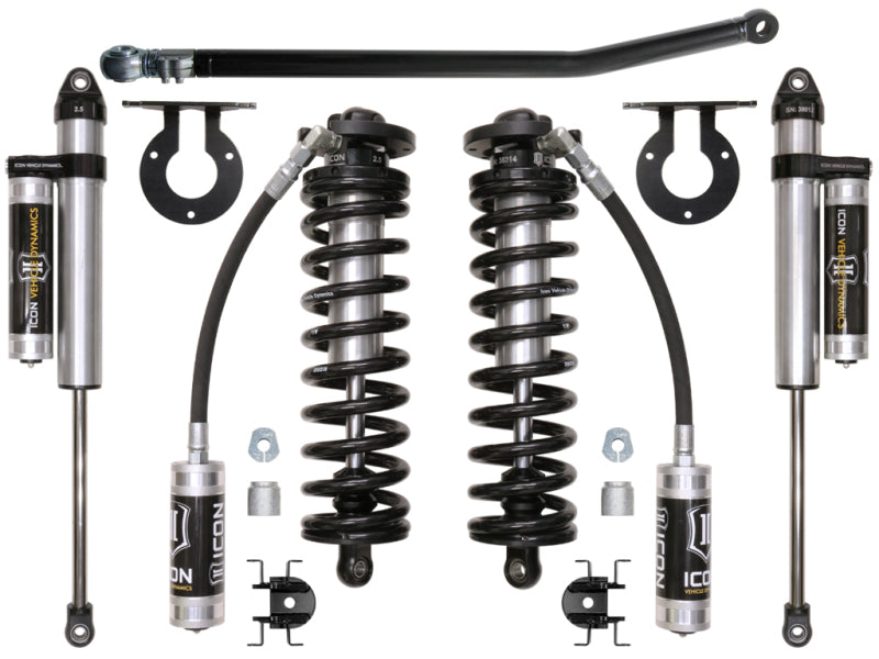 ICON 05-16 Ford F-250/F-350 2.5-3in Stage 3 Coilover Conversion System Coilover Components ICON