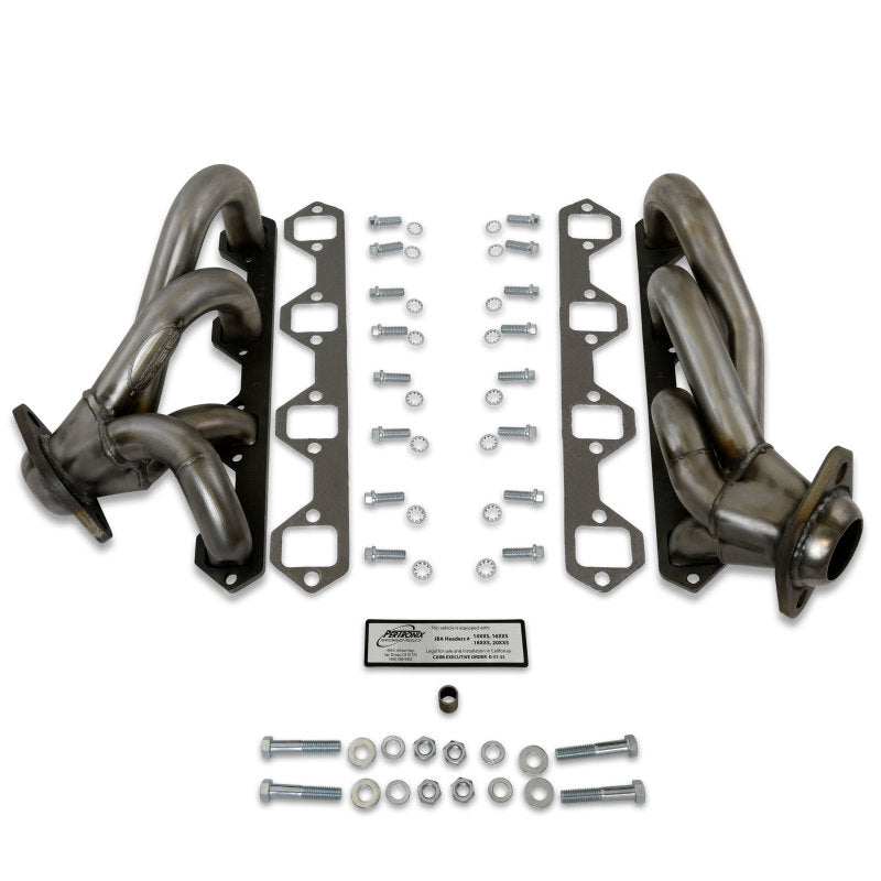 JBA 87-95 Ford F-150 5.0L SBF 1-1/2in Primary Raw 409SS Cat4Ward Header Headers & Manifolds JBA