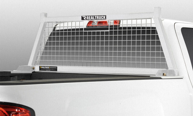 BackRack 15-23 Chev/GMC Colorado/Canyon / 19-22 Ford Ranger Safetyrack Frame ONLY (Req. HW) - White Headache Racks BackRack