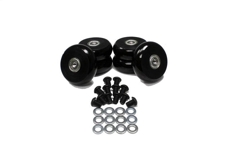 Energy Suspension 2.375in Black Hyper-Glide PolyCreeper Wheels (Set of 6) Tools Energy Suspension