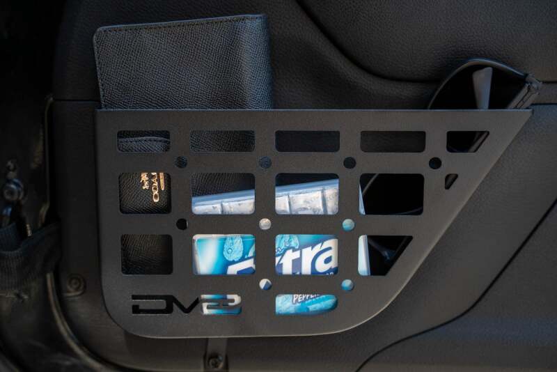 DV8 Offroad 2011-2018 Jeep Wrangler JK Slim Front Door Molle Pockets Exterior Trim DV8 Offroad