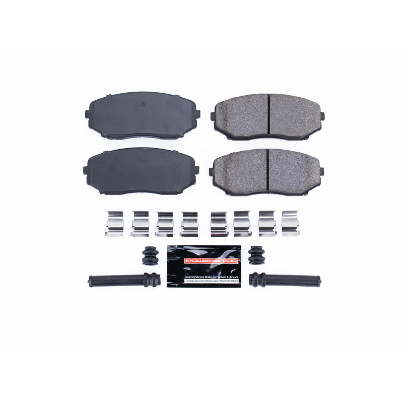 Power Stop 07-15 Ford Edge Front Z23 Evolution Sport Brake Pads w/Hardware Brake Pads - Performance PowerStop