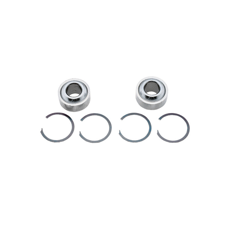QA1 SIB Series Bearing Kit w/Snap Rings - .500in ID x .625in Wide - Heat Treated Chrome Plated S.S. Bearings QA1