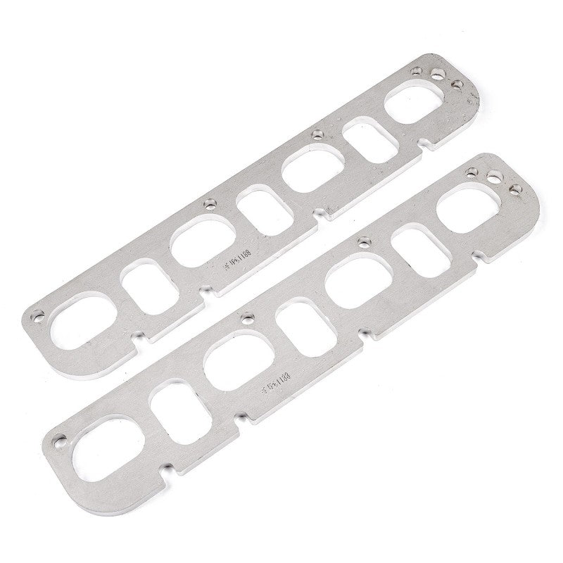 Stainless Works Hemi 5.7L/6.1L/6.4L D-Port Shaped Header 304SS Exhaust Flanges 2in Primaries Flanges Stainless Works