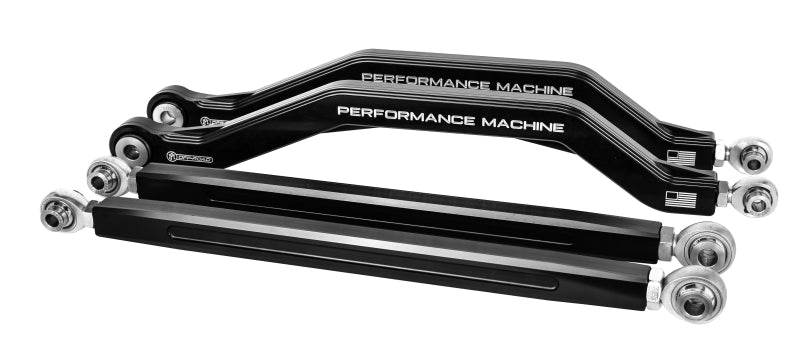 Performance Machine UTV High Clearance Radius Rod Set (4 Rods) - Contrast Cut Sway Bars Performance Machine