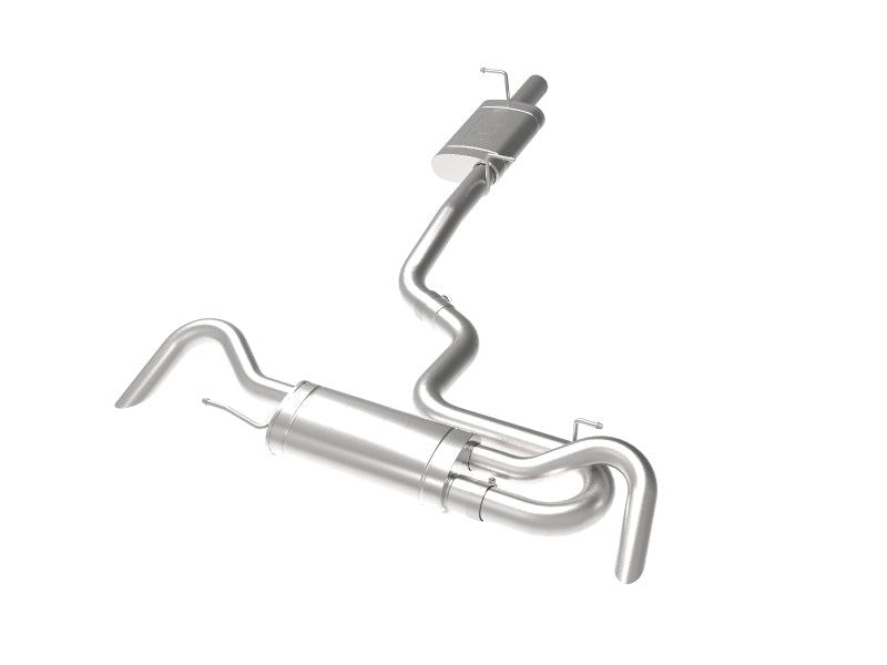aFe 18-23 Volkswagen Atlas L4 2.0L/V6 3.6L MACH Force-Xp 3in to 2-1/2in SS Hi-Tuck Cat-Back Exhaust Catback aFe