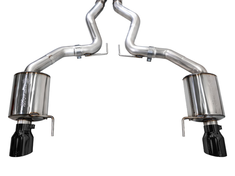 AWE Tuning 2024 Ford Mustang GT Fastback S650 RWD Touring Catback Exhaust w/ Dual Diamond Black Tips Catback AWE Tuning