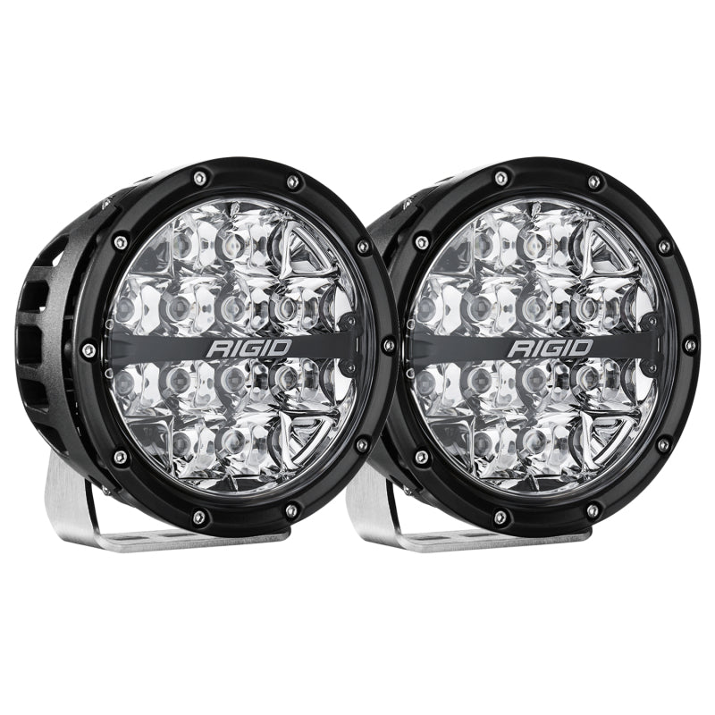 Rigid Industries 360-Series 6in LED Off-Road Spot Beam - RGBW (Pair) Light Bars & Cubes Rigid Industries