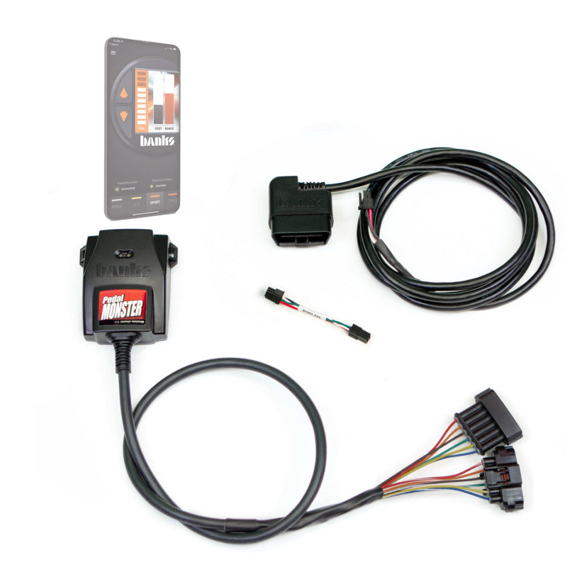 Banks Power Pedal Monster Kit (Stand-Alone) - Molex MX64 - 6 Way - Use w/Phone Throttle Controllers Banks Power