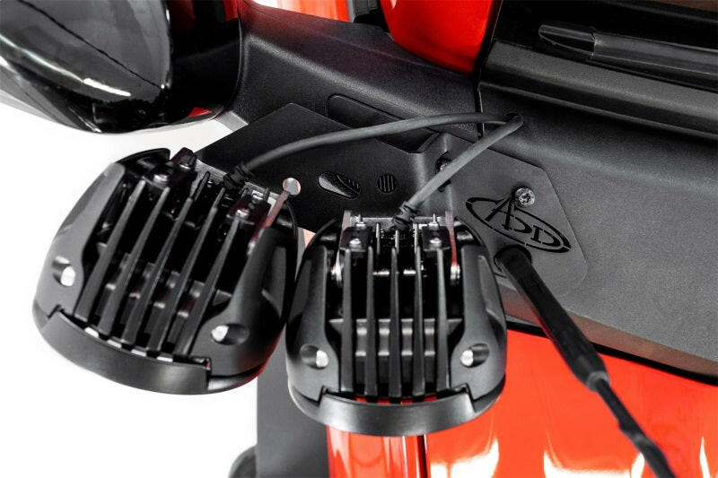 ADD 21-23 Ford Bronco/Raptor Dual Ditch Light Brackets Brackets Addictive Desert Designs