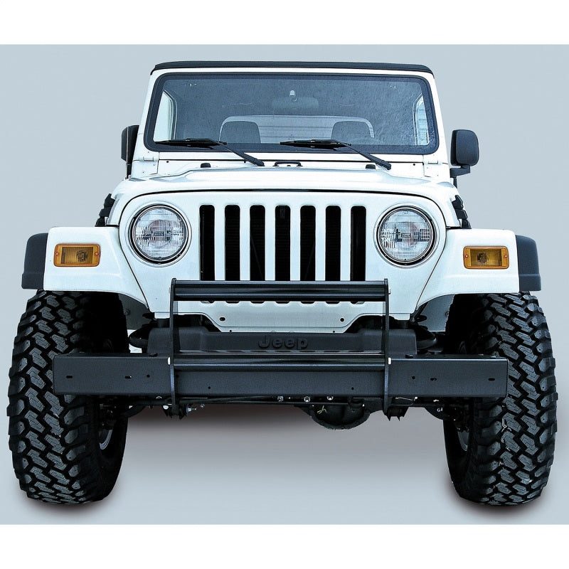 Rugged Ridge Brush Guard Gloss Black 97-06 Jeep Wrangler Bumper Accessories Rugged Ridge