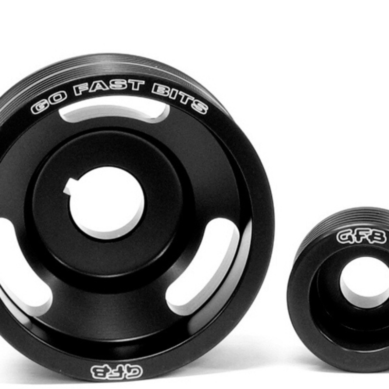 GFB 99-00 Subaru WRX/Forrester GT Light-Weight Engine Pulley Kit Pulleys - Crank, Underdrive Go Fast Bits