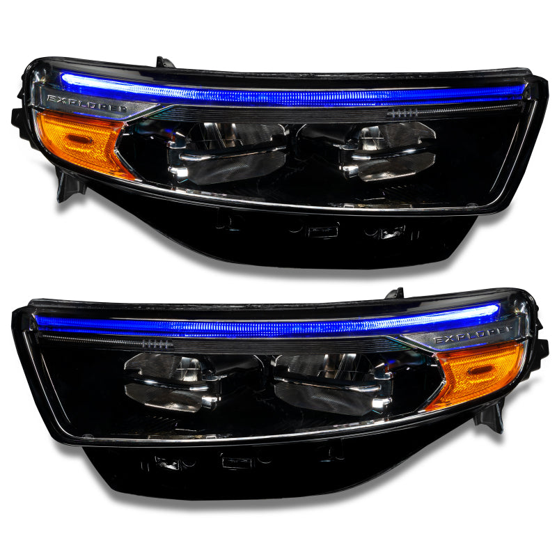 Oracle 20-22 Ford Explorer Dynamic RGB Headlight DRL Kit - - w/ BC1 Controller Headlights ORACLE Lighting