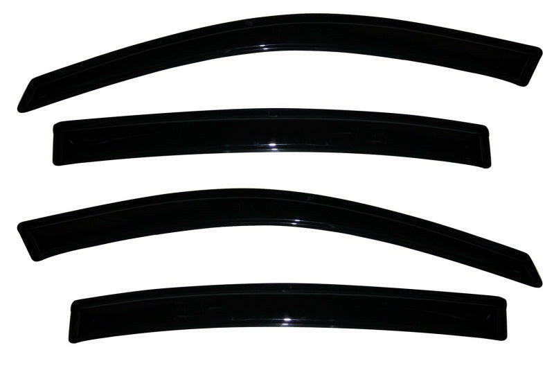AVS 06-12 Buick Lucerne Ventvisor Outside Mount Window Deflectors 4pc - Smoke Wind Deflectors AVS
