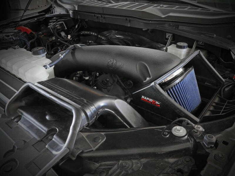 aFe Rapid Induction Cold Air Intake System w/Pro 5R Filter 2021+ Ford F-150 V8-5.0L Cold Air Intakes aFe