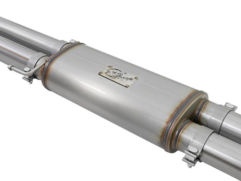 aFe MACHForce XP 3in 409-SS Exhaust Cat-Back 2017 Ford F-150 Raptor V6-3.5L (tt) w/ Black Tip Catback aFe