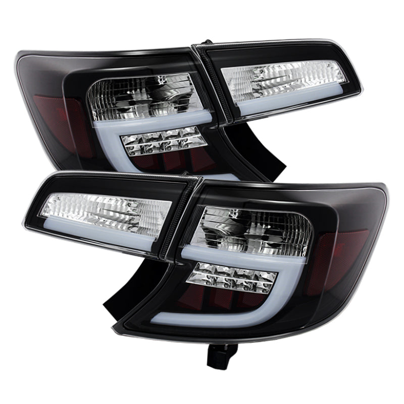Spyder Toyota Camry 12-14 Light Bar LED Tail Lights Black ALT-YD-TC12-LBLED-BK Tail Lights SPYDER