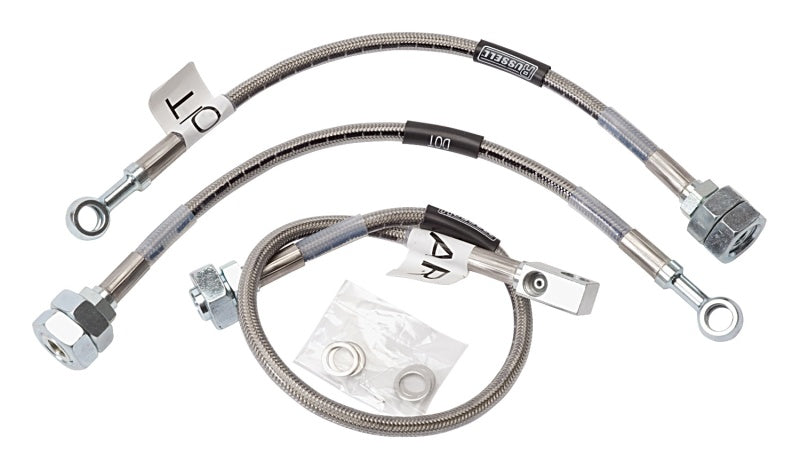 Russell Performance 82-91 S10/S15 Pickup/Blazer 2WD Brake Line Kit Brake Line Kits Russell