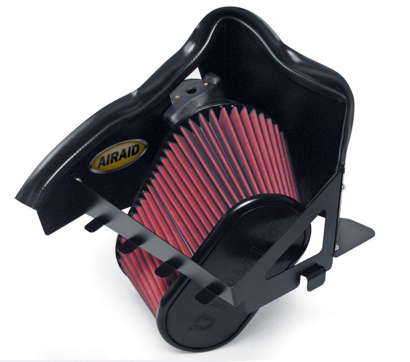 Airaid 03-04 Dodge Cummins 5.9L DSL (exc. 600 Series) CAD Intake System w/o Tube (Oiled / Red Media) Cold Air Intakes Airaid