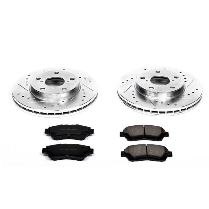 Power Stop 92-98 Lexus SC300 Front Z23 Evolution Sport Brake Kit Brake Kits - Performance D&S PowerStop
