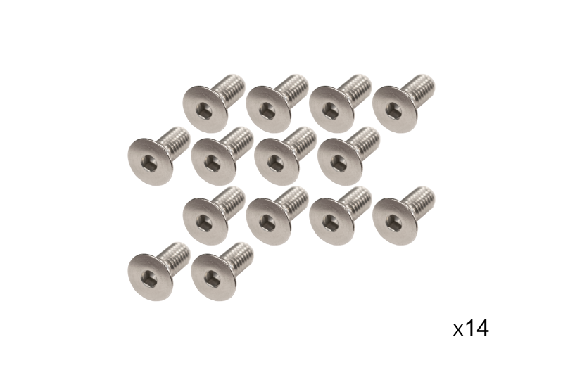 Kentrol 97-06 Jeep Wrangler Windshield Bolts 14 Pack Stainless Windows Kentrol