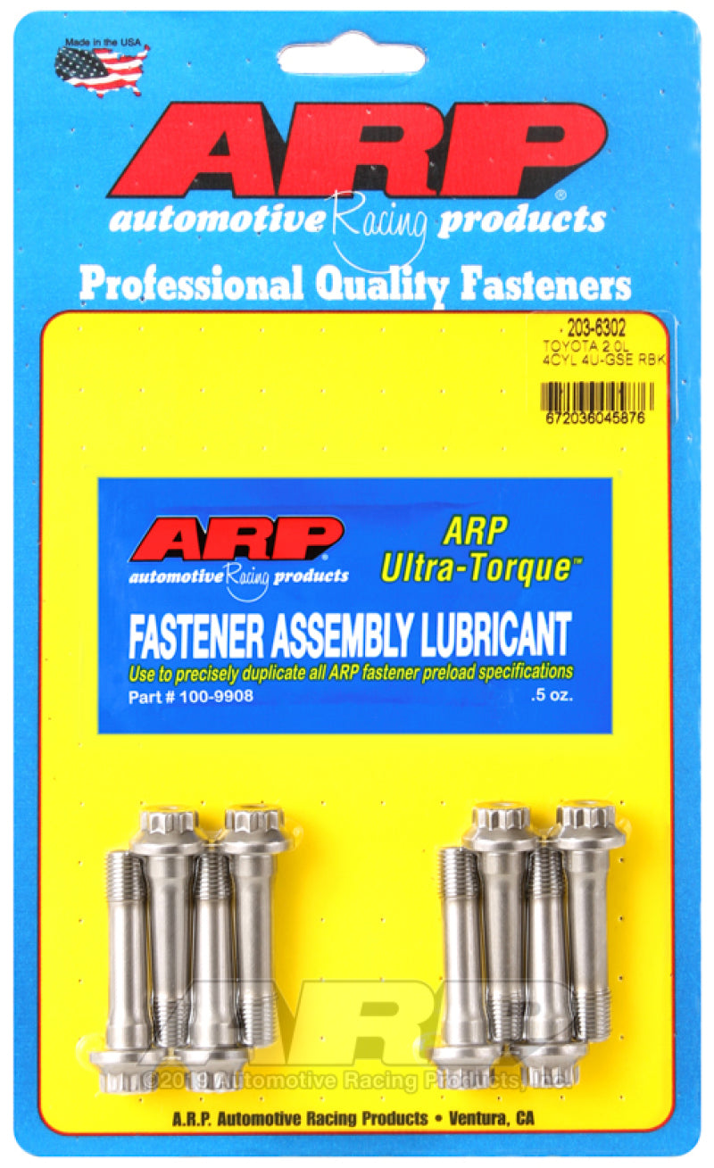 ARP Toyota 2.0L 4 Cyl 4U-GSE Kit Rod Bolt Kits ARP