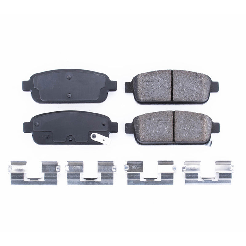 Power Stop 16-19 Buick Cascada Rear Z17 Evolution Ceramic Brake Pads w/Hardware Brake Pads - OE PowerStop