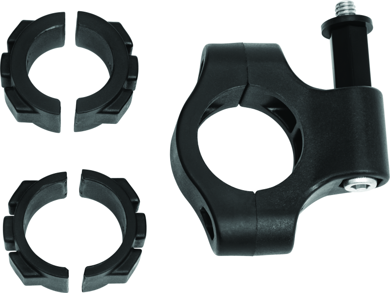 Kuryakyn Handlebar Mount Kit for Sidekix Plus Speaker Hardware - Singles Kuryakyn