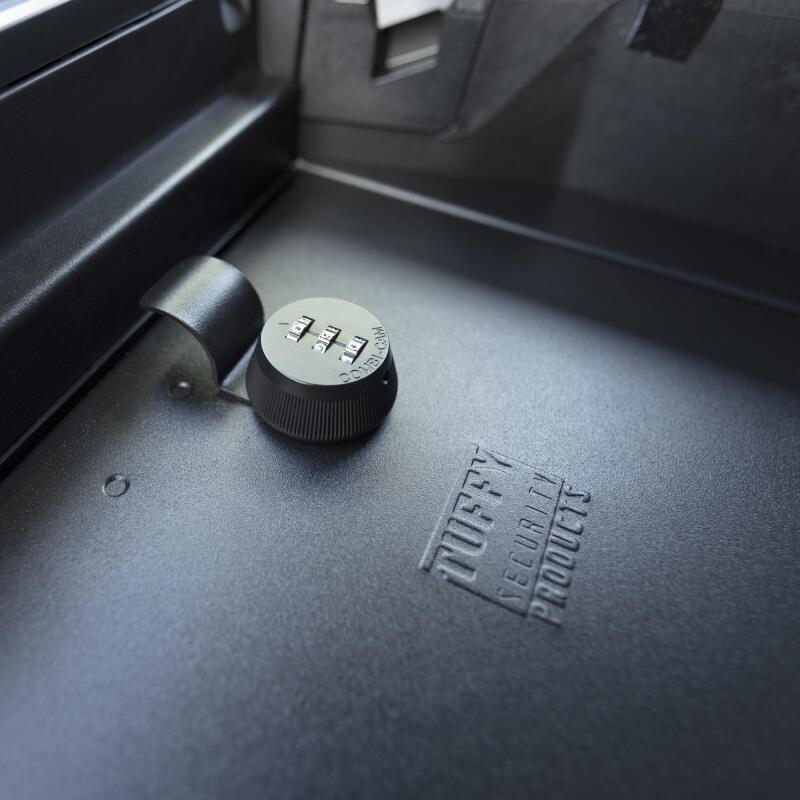 Tuffy Console Safe W/ Combo Lock For Ford Fseries Flow Thru Console Cargo Boxes & Bags Tuffy Products