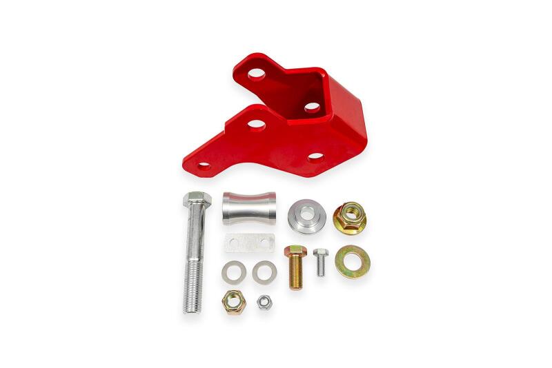 BMR 21-25 Ford Bronco (Ex. Bronco Sport) Panhard Rod Relocation Kit - Red Panhard Bars BMR Suspension