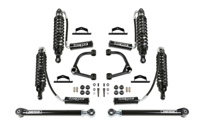 Fabtech 2021 Ford Bronco 3in UCA Kit w/Uniballs & Dlss Resi Shocks Coilovers Fabtech