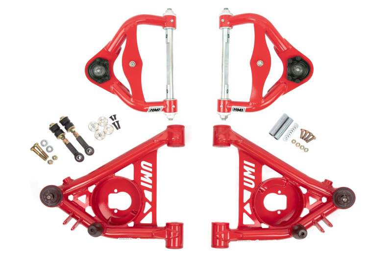 UMI Performance 78-88 G-Body S10 Tubular Front Upper & Lower A-Arms Poly Control Arms UMI Performance