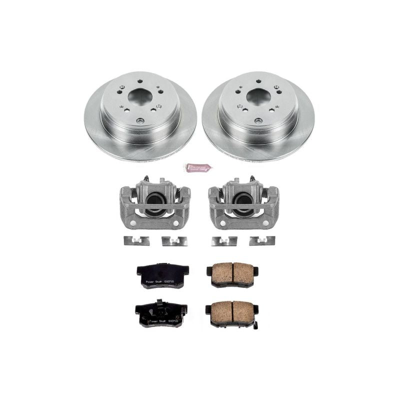 Power Stop 10-18 Acura RDX Rear Autospecialty Brake Kit w/Calipers Brake Kits - OE PowerStop