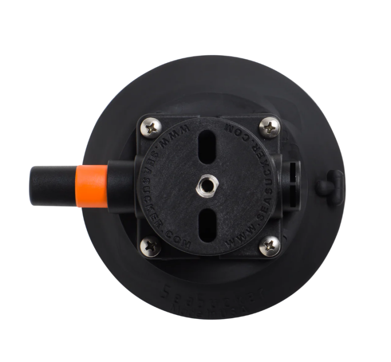 SeaSucker 4.5in. SeaSucker - Black Mounts - Hooks/Handles/Utility SeaSucker