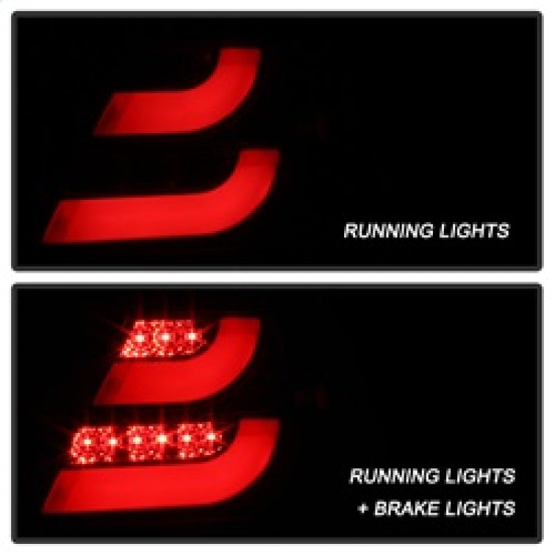 Spyder 04-08 Pontiac Grand Prix Light Bar LED Tail Light - Black Smoke (ALT-YD-PGP04-LED-BSM) Tail Lights SPYDER